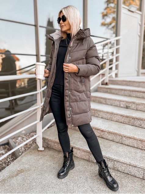 VESTE VISENYA BRUN