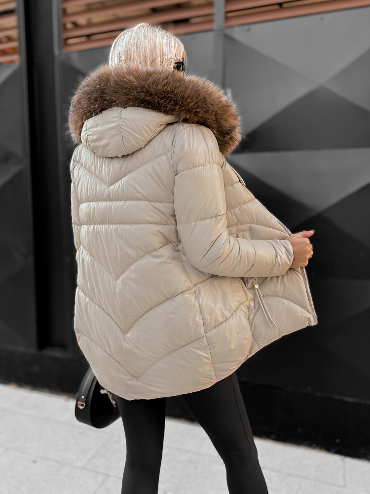MANTEAU OPIAM BEIGE