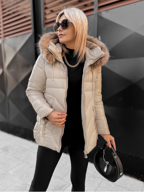 MANTEAU OPIAM BEIGE