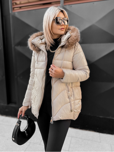 MANTEAU OPIAM BEIGE