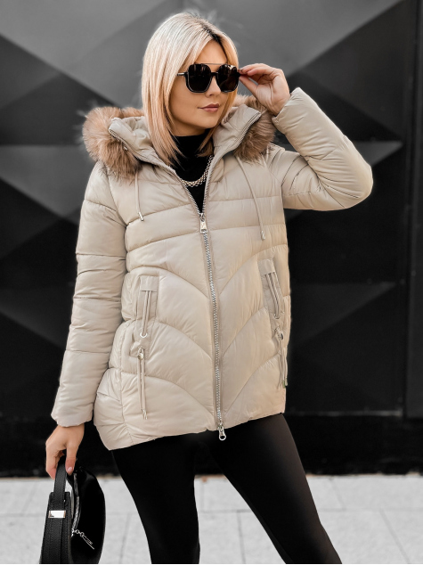 MANTEAU OPIAM BEIGE