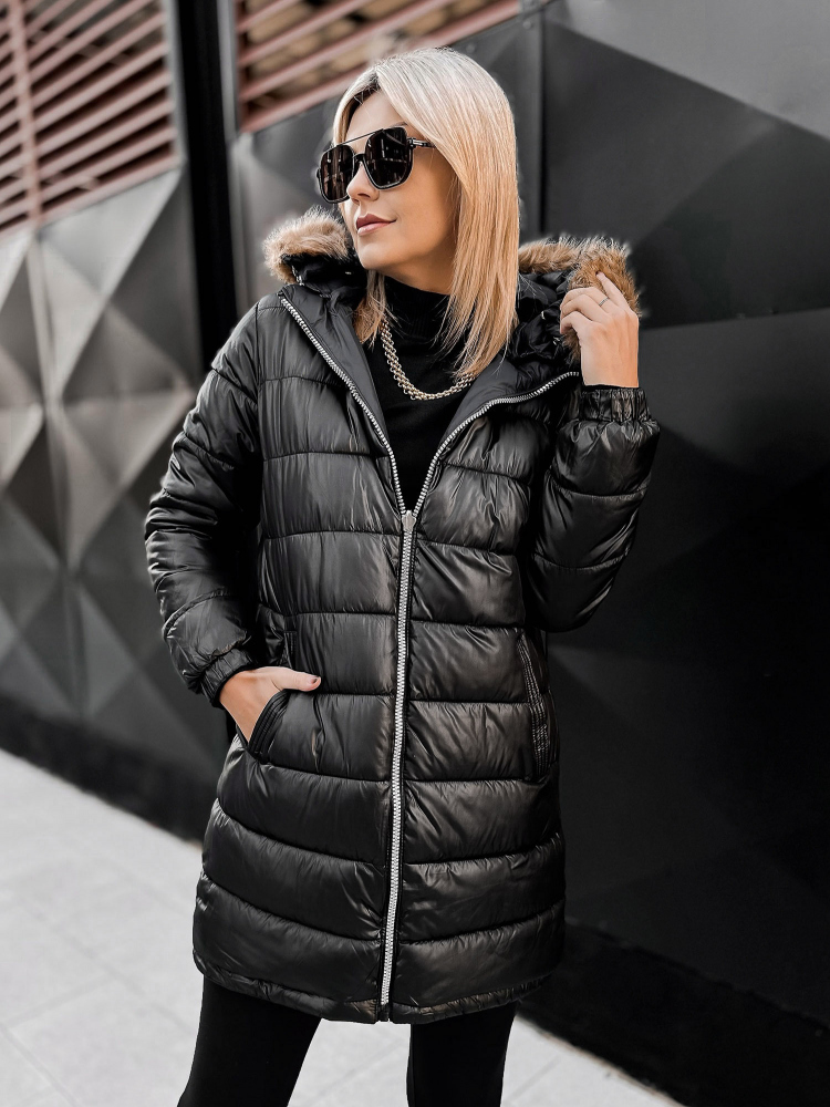 VESTE REVERSIBLE SUELIA NOIR-NOIR
