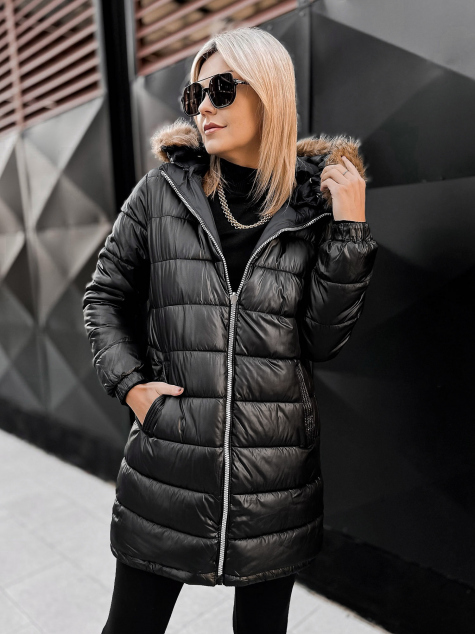 VESTE REVERSIBLE SUELIA NOIR-NOIR