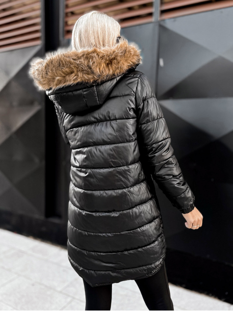 VESTE REVERSIBLE SUELIA NOIR-NOIR