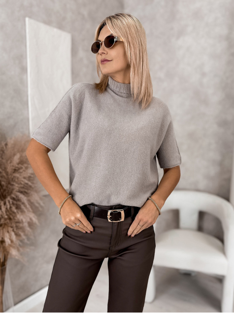 SWEATER ASLAN BEIGE FONCÉ