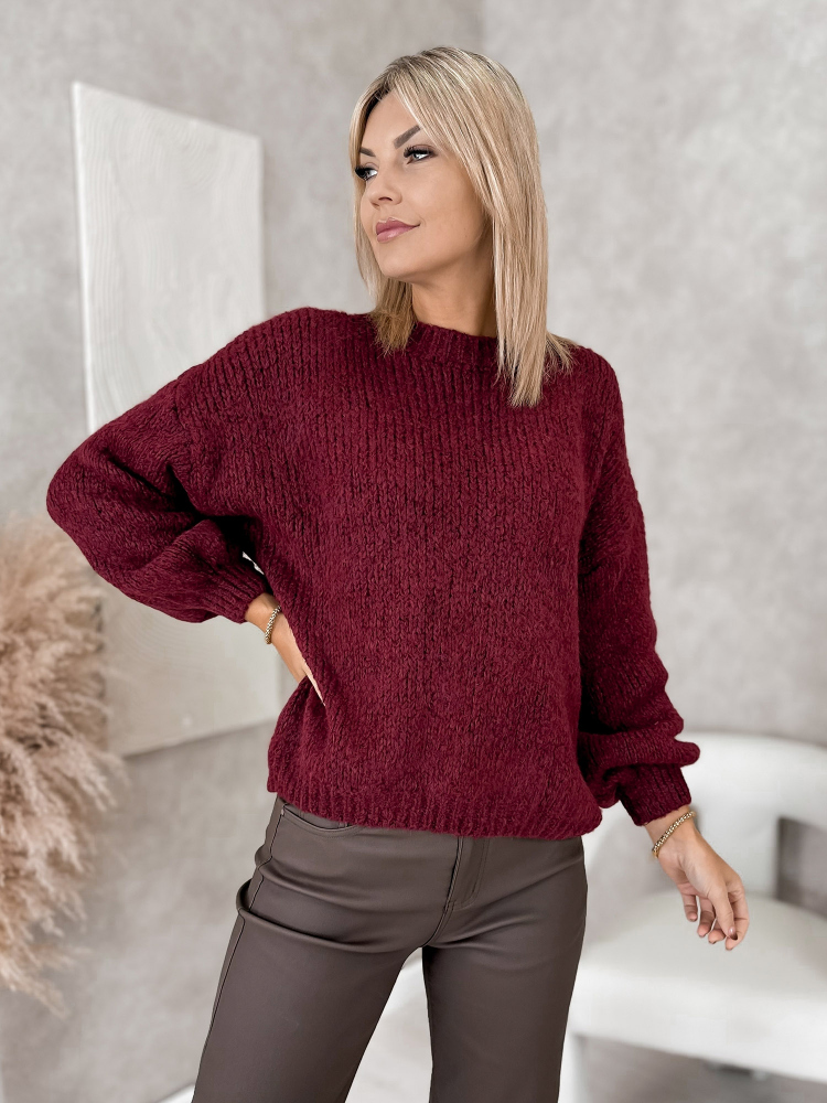 SWEATER COLIN BURGUNDY
