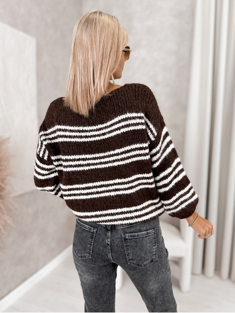 SWEATER RILIAN BROWN
