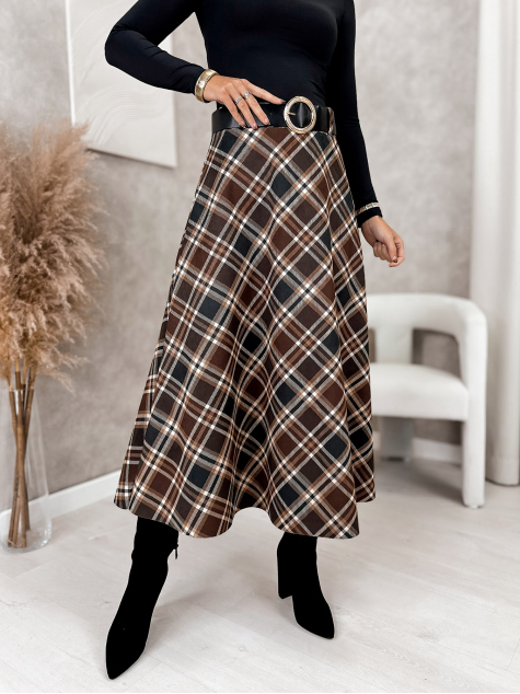 JUPE ETHNE BRUN