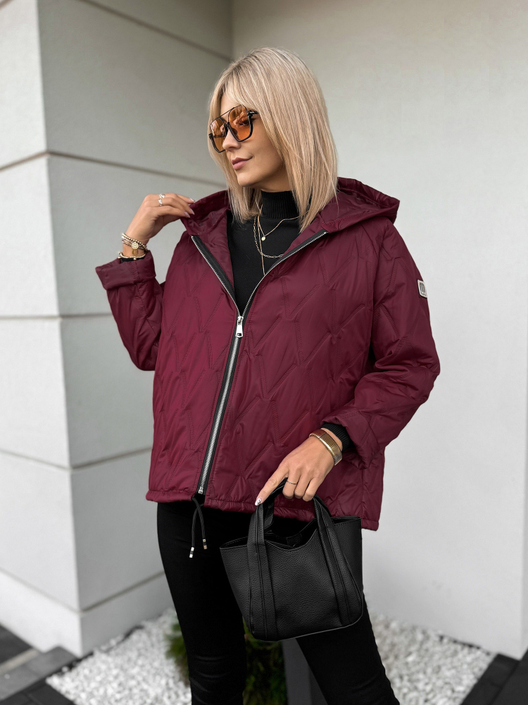 VESTE ELINOR BORDEAUX