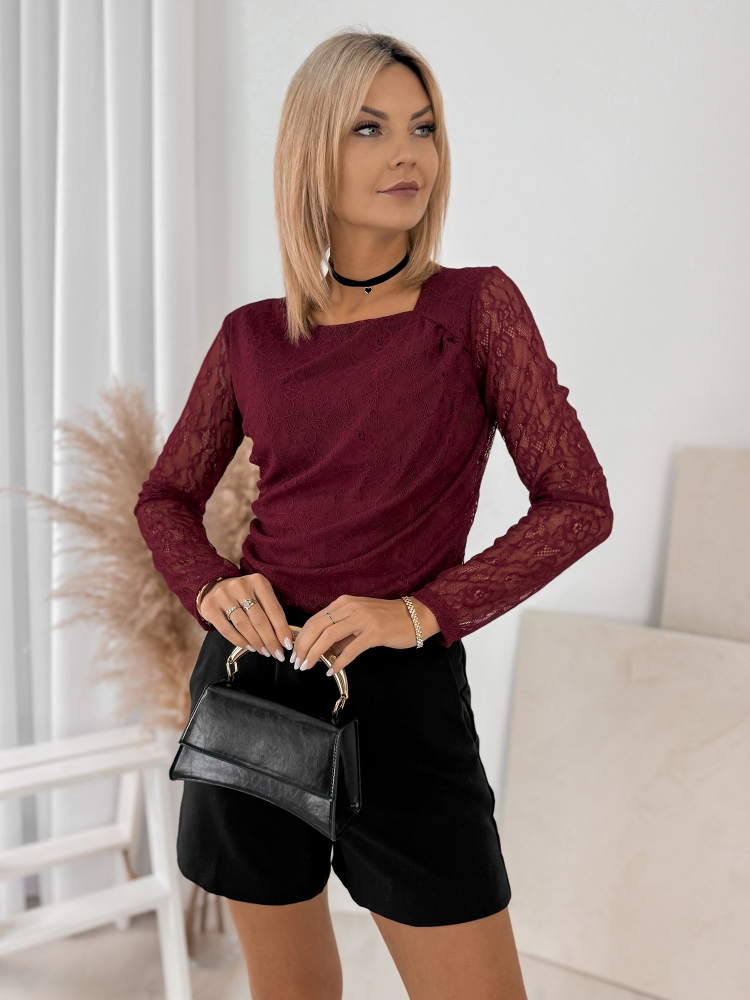 BLOUSE FESTINA BURGUNDY