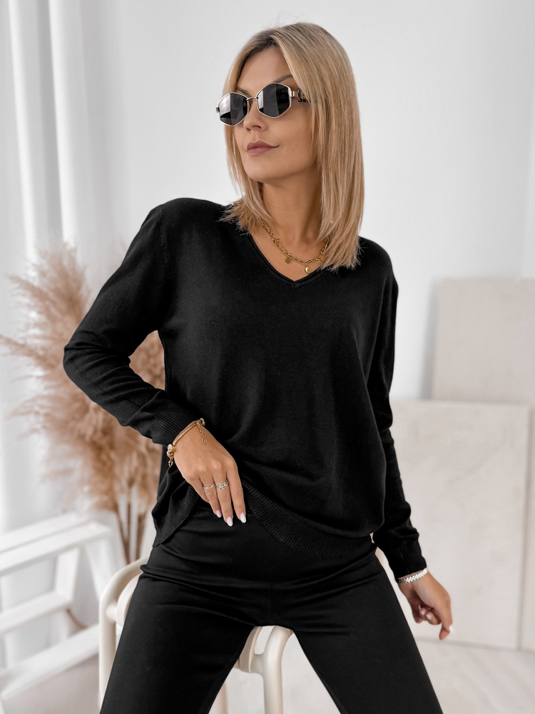PULLOVER ARTEMIS SCHWARZ