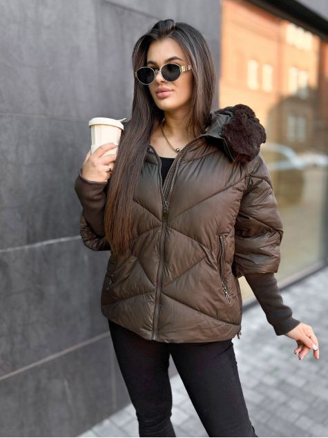 VESTE ROCINANTE BRUN