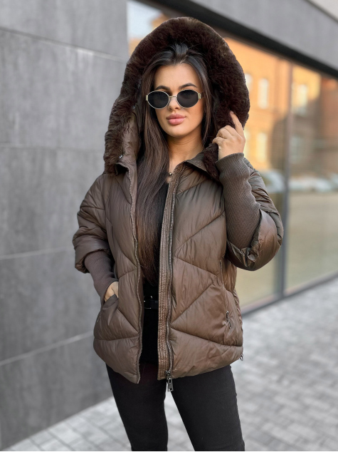 VESTE ROCINANTE BRUN