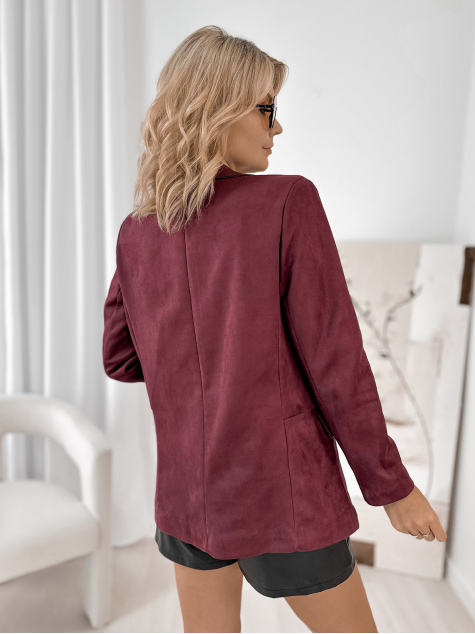 BLAZER REMEDIOS BURGUNDY
