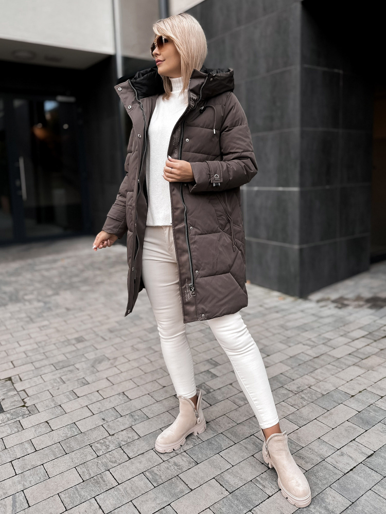 VESTE MADISON BRUN