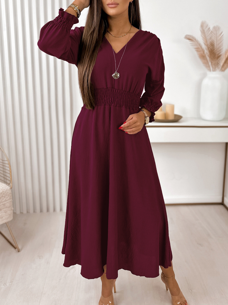 DRESS RANDY BURGUNDY
