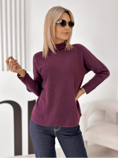 PULLOVER PLUM HALDIR