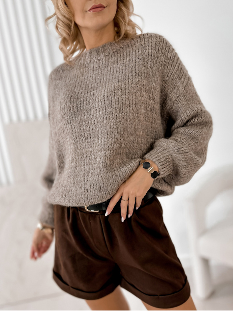 PULLOVER OPHIR DUNKELBEIGER