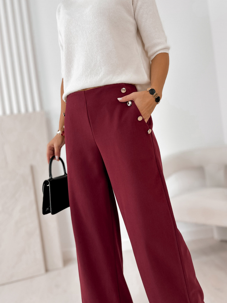 PANTS SEVERIN BURGUNDY