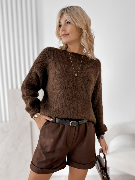 SWEATER BORNEO BROWN