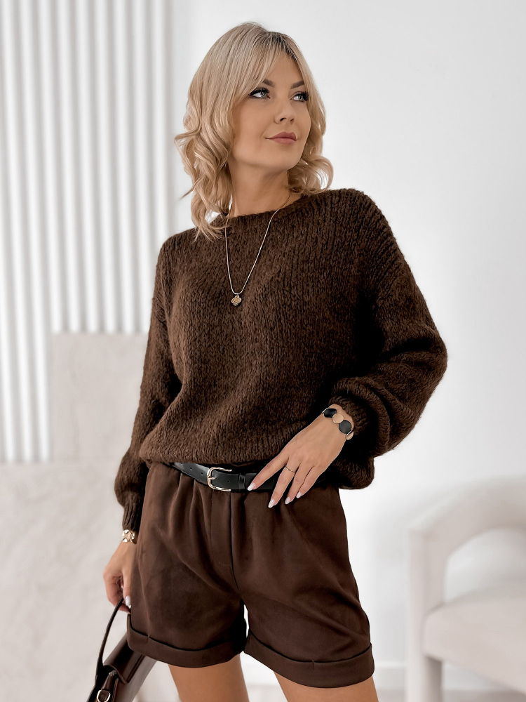 PULLOVER BORNEO BRAUNER