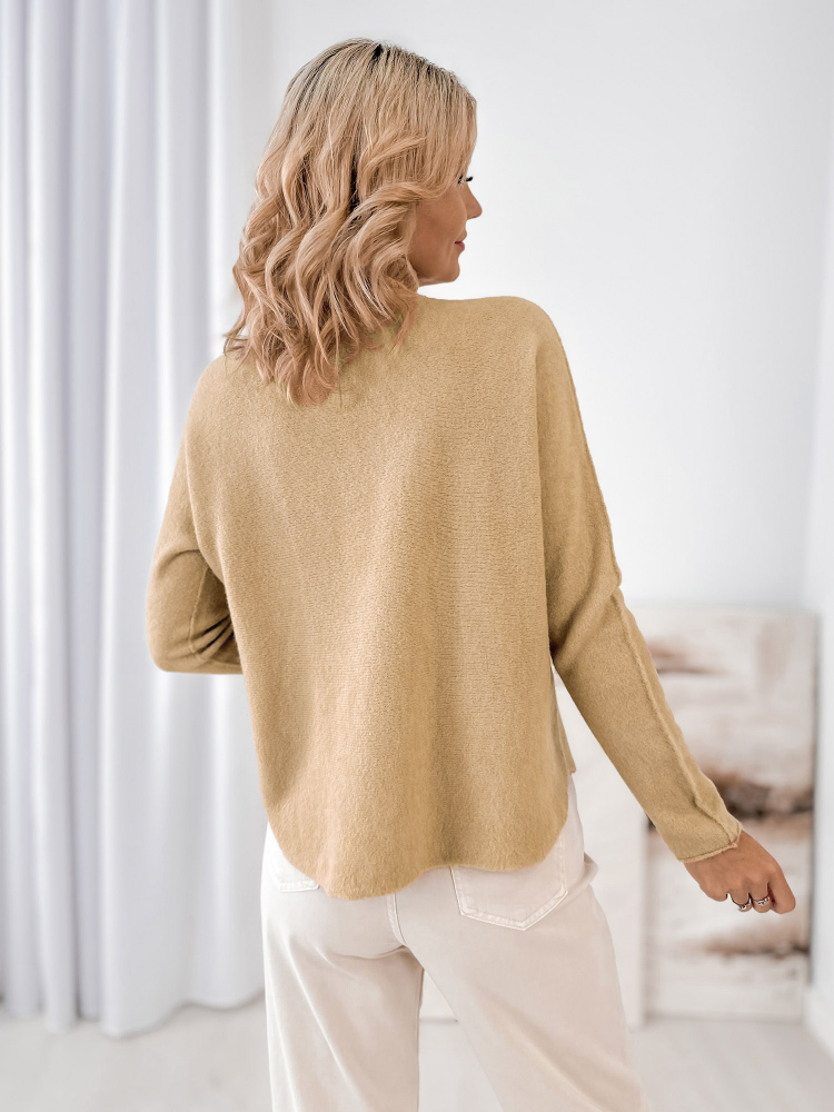 PULLOVER DARMA KARAMELLFARBENER