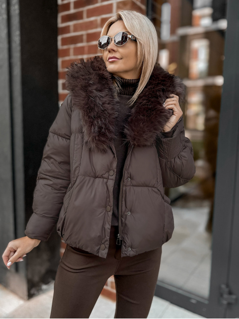 VESTE RIDLEY BRUN