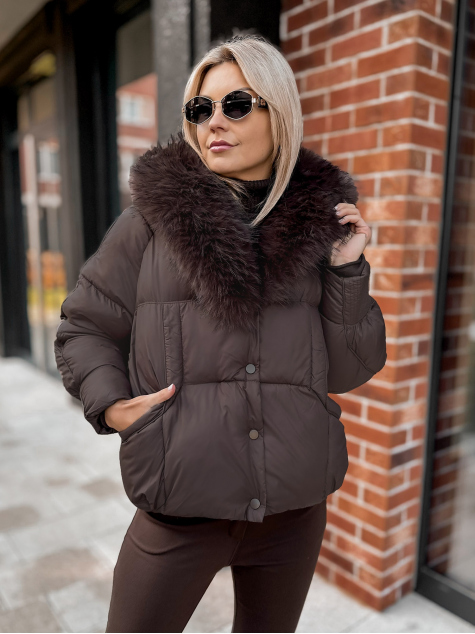 VESTE RIDLEY BRUN