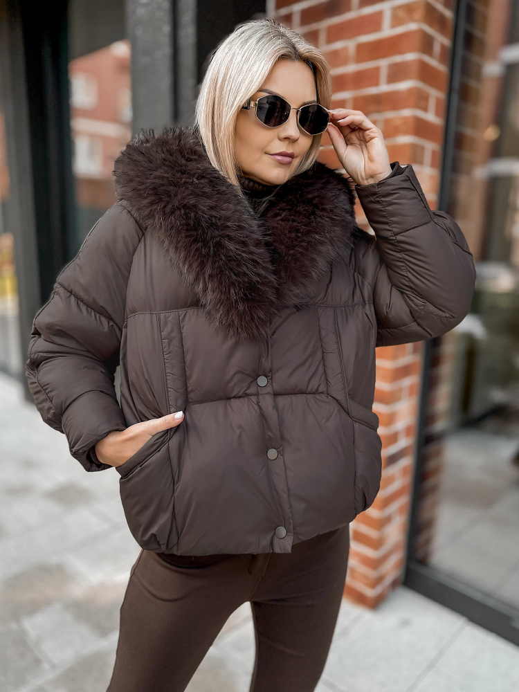 VESTE RIDLEY BRUN