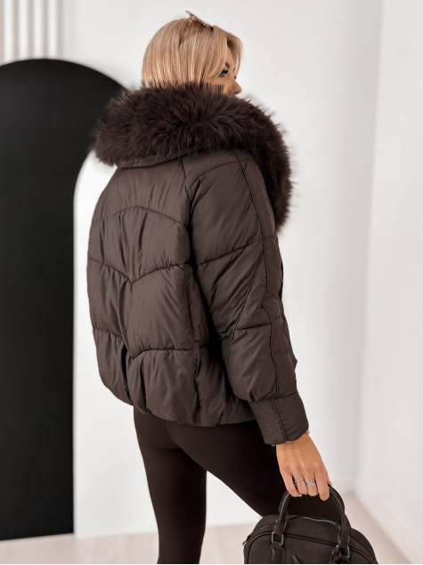 VESTE RIDLEY BRUN