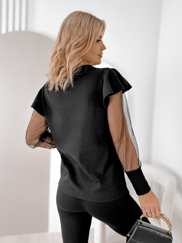 БЛУЗКА MALONE ЧЕРНA