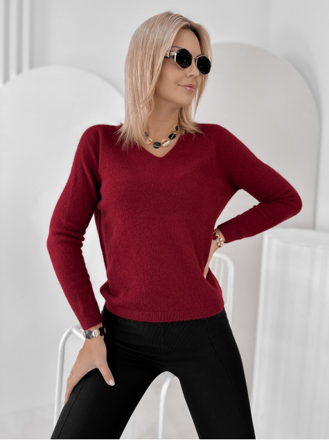 SWEATER MONTCLAIR BORDEAUX