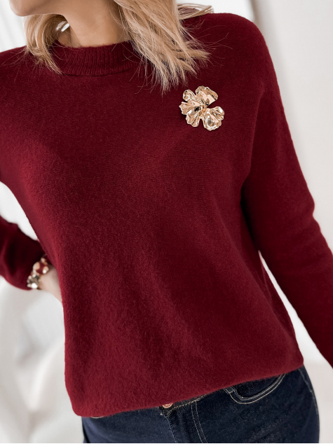 SWEATER MONTROSE BURGUNDY