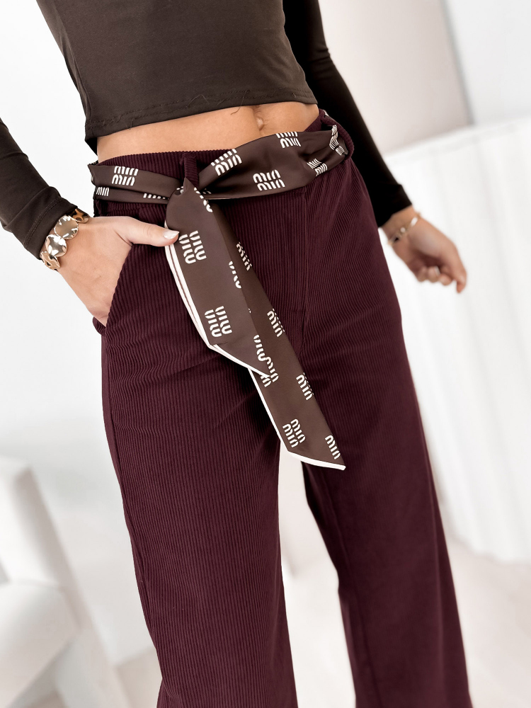PANTALONI CORDUROY ENCINAR BURDEAUX