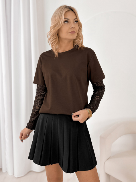 BLOUSE GELLATO BROWN