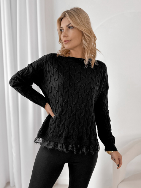 PULLOVER MORITZ SCHWARZ
