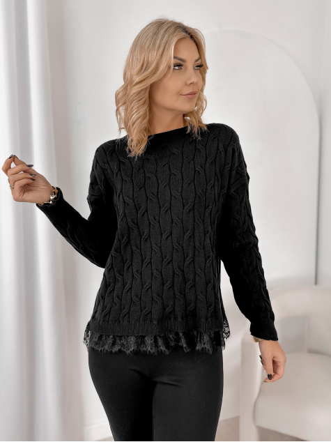 PULLOVER MORITZ SCHWARZ