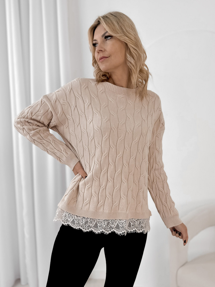 PULLOVER MORITZ BEIGE