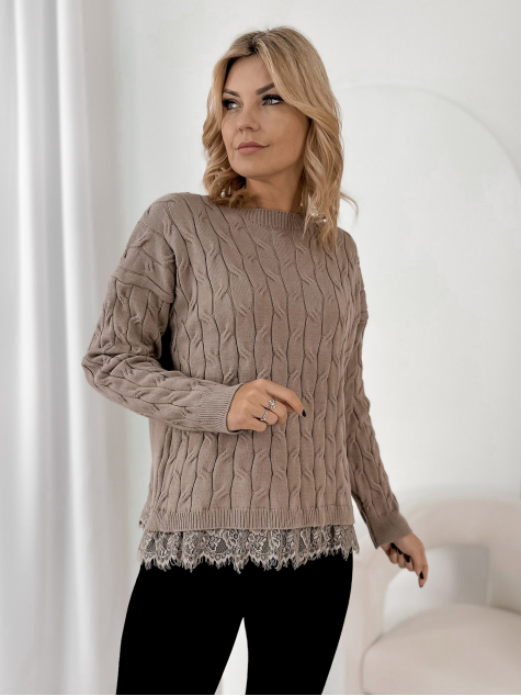 PULLOVER MORITZ DUNKELBEIGER