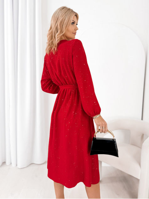 ROBE VALLARTA ROUGE