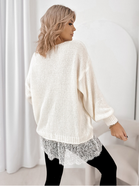 SWEATER SUCRE ECRU