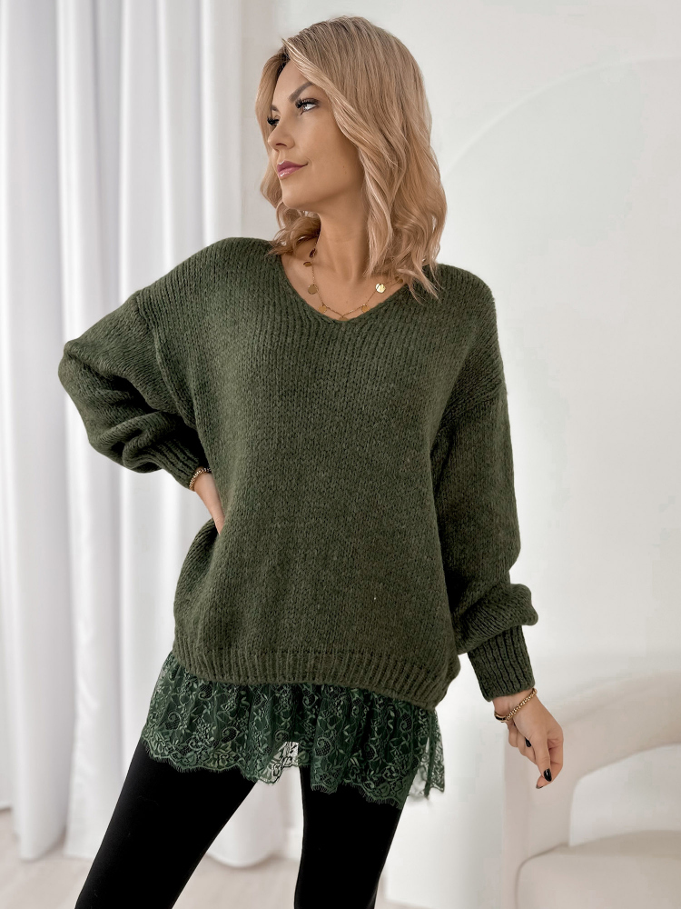ПУЛОВЕР SUCRE КАКИ