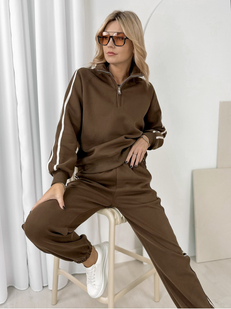 KOMPLET DRESS DULUTH HNEDÝ