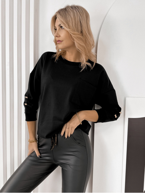 BLUSE BAQUERA SCHWARZ