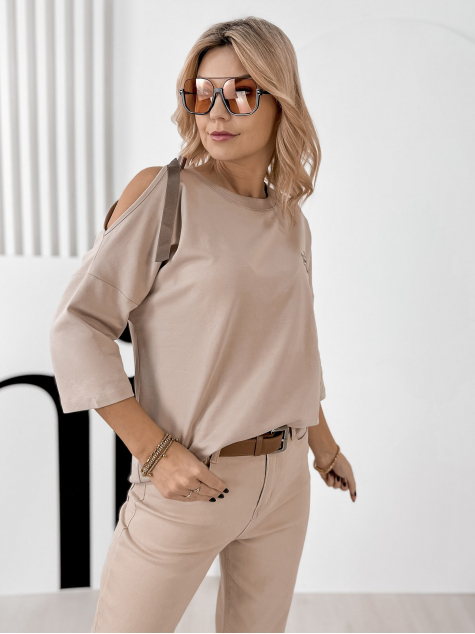 BLUZA MURREN BEJ