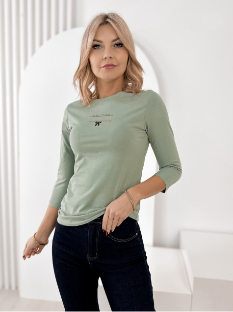 BLOUSE EMBER MENTHE