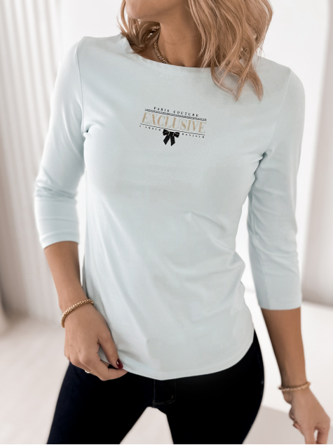 BLUSE BEMBER BLAU