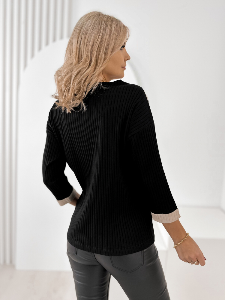 BLOUSE OASIS BLACK
