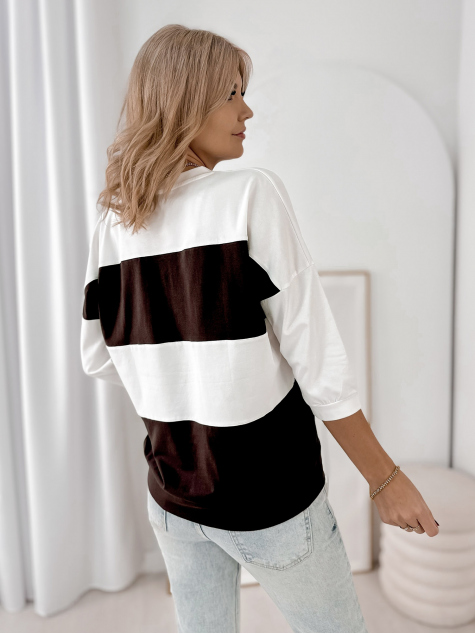 BLOUSE LINDSAY DARK BROWN
