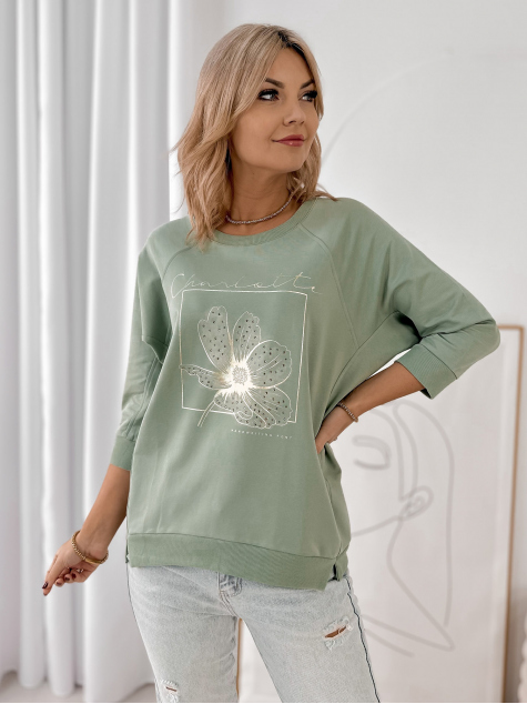 BLUZA ARMITAGE MENTA